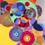 Beatriz Milhazes - Popeye - acrílica sobre tela - 199 X 139 cm