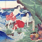 “Sem Título”, de Tsukiyoka Yoshitoshi (1839-1892), 74x37cm