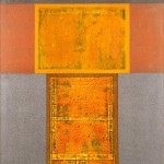 HERTON ROITMAN - Técnica mista sobre tela, 110 x 90 cm, 2000