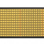 Nelson leirner - Fita metrica - 115x20 0cm - Lã e trama - 2018 - Ed. única