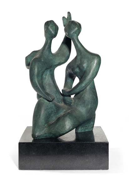 140 Giorgi_Anunciacao_decada de 1 940_bronze patinado_assinado B. G iorgi na parte inferior direita_C rédito Jaime Acioli_Página 148