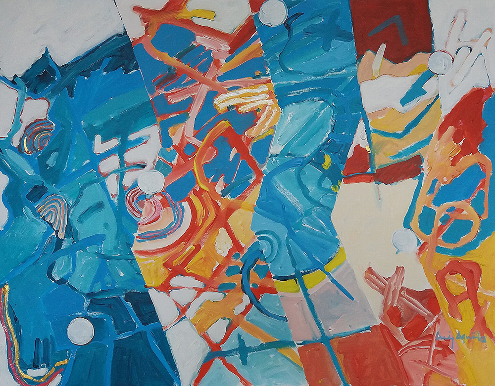 Aquila_70 x 90 cm - A pintura e sua ginga, 2019