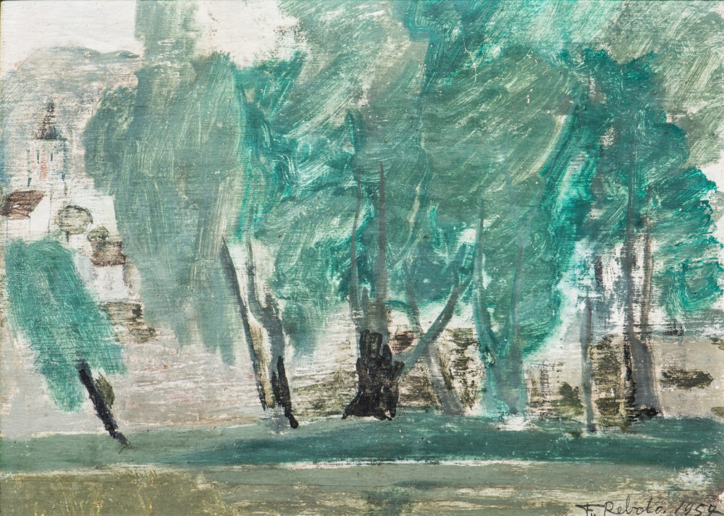 Francisco Rebolo - Paisagem, 1957