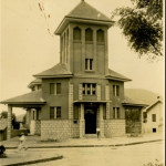 Theo Wiedersphan - Igreja no Hospital Colônia de Itapuã, 1948