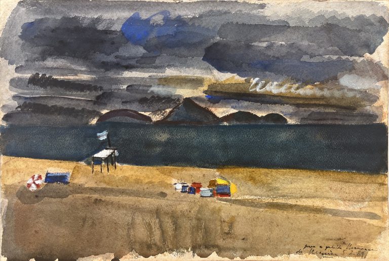 Lugares na pintura de Emeric Marcier.