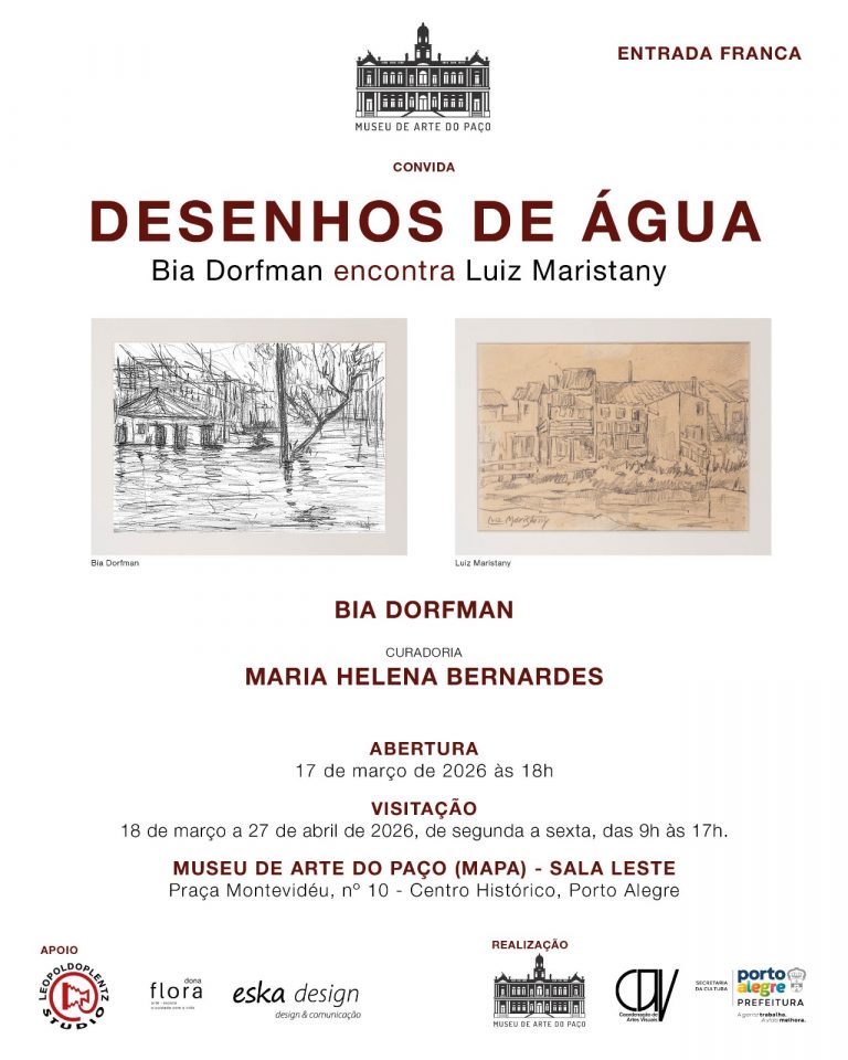 Um diálogo com desenhos.