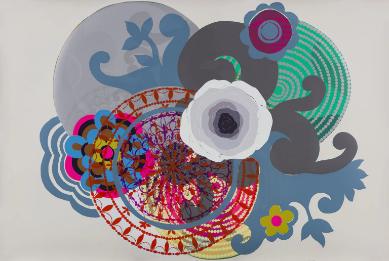 A geometria de Beatriz Milhazes na Pinacoteca