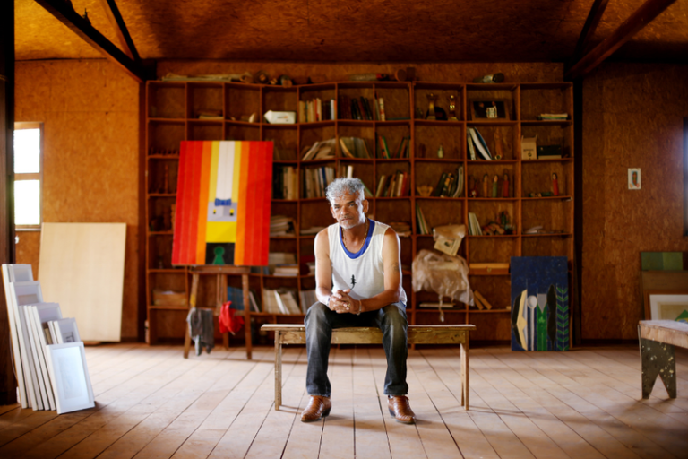 Representação do artista Francisco Galeno.