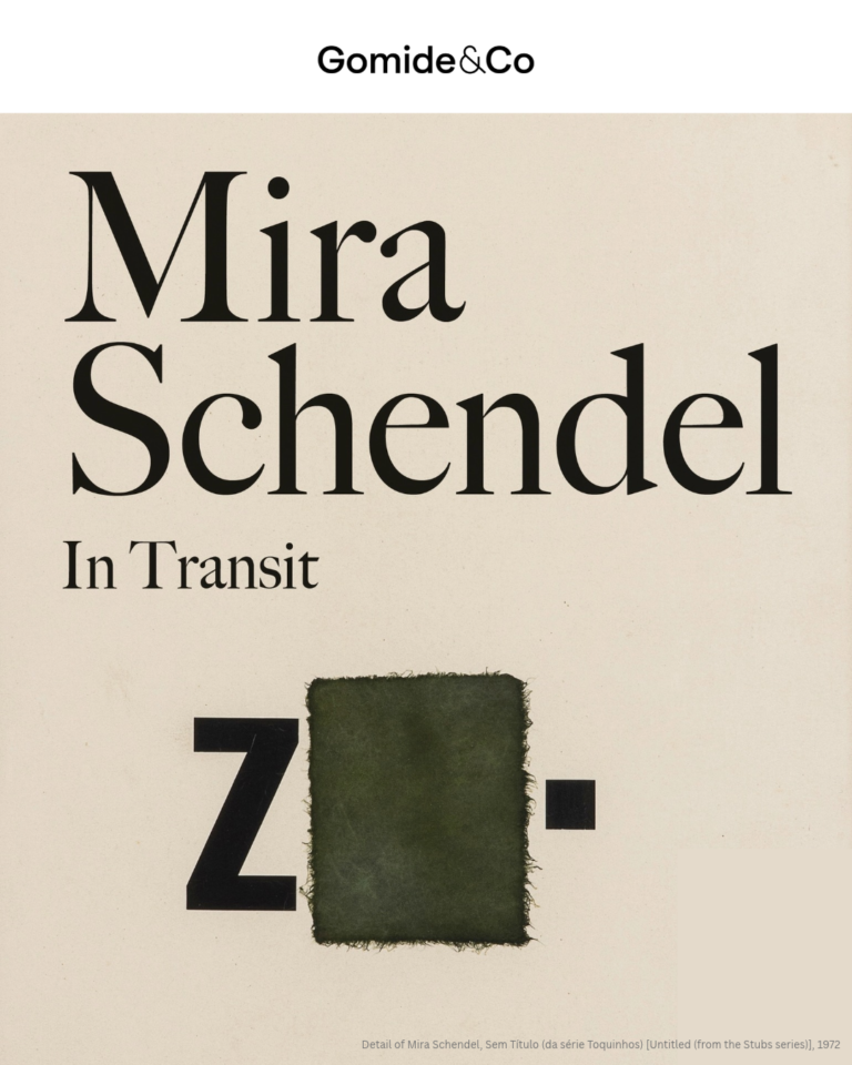 Mira Schendel em novo livro em Londres.