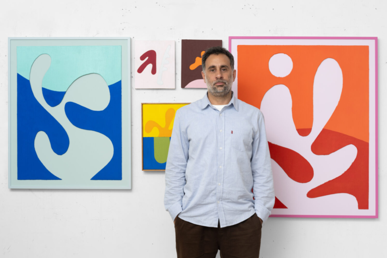 Pinturas de Rodrigo Bivar na Galeria Zielinsky.